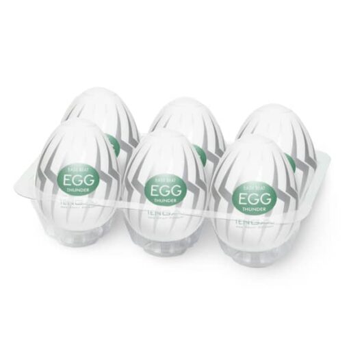 Tenga - Egg Thunder (6 Pieces)