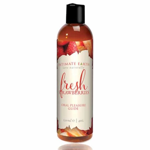 Intimate Earth - Natural Flavors Glide Fresh Strawberries 120 ml