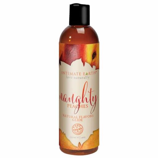 Intimate Earth - Natural Flavors Glide Naughty Peaches 120 ml