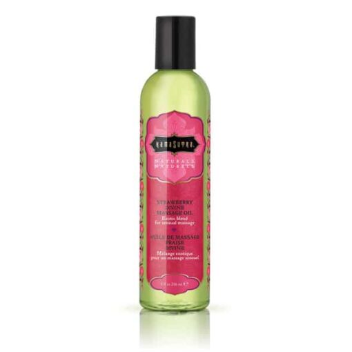 Kama Sutra - Naturals Massage Oil Strawberry Divine 236 ml