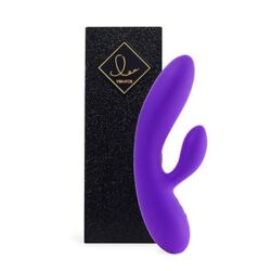 FeelzToys - Lea Rabbit Vibrator Medium Purple (Glitter)