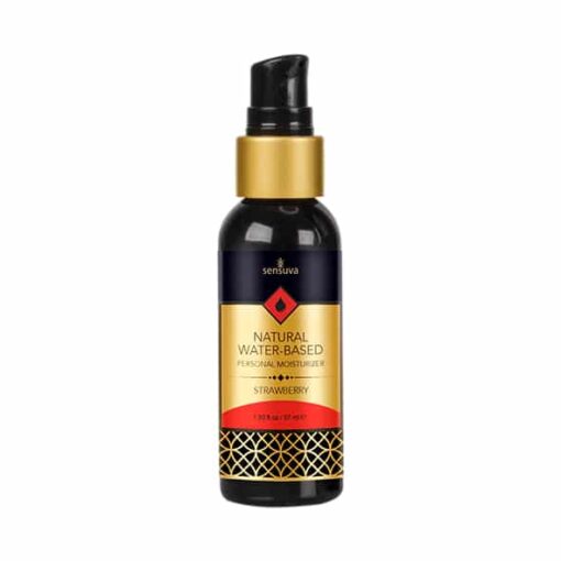 Sensuva - Natural Water-Based Personal Moisturizer Strawberry 57 ml