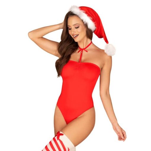 Obsessive - Kissmas Body Red XS/S