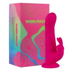 FeelzToys - Whirl-Pulse Rotating Rabbit Vibrator & Remote Control Pink