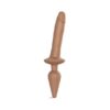 Strap-On-Me - Switch Plug-in Realistic Dildo Caramel S