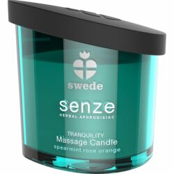 Swede - Senze Tranquility Massage Candle Spearmint Rose Orange 150 ml