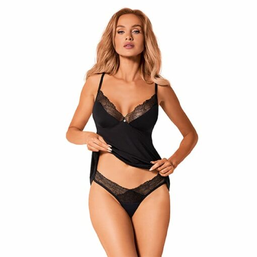 Obsessive - Bella Rou Top & Panties XL/2XL